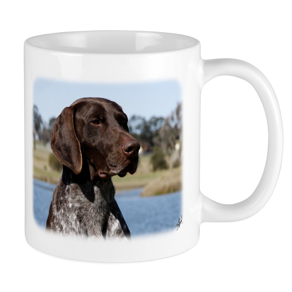 CafePress German Shorthaired Pointer 9Y832D 027 Mug 11 oz Mug (499217675)