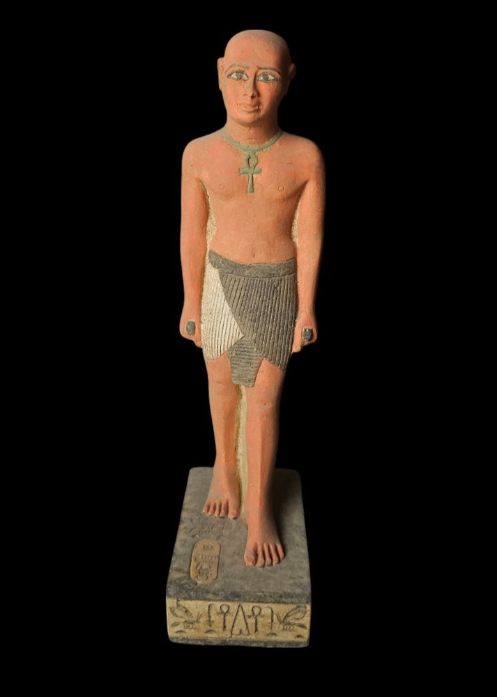 Museum Imhotep Statue - Ancient Egyptian Engineer Imhotep