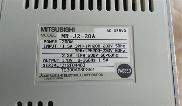 1PCS New Mitsubishi MR-J2-20A Servo Drive MRJ220A Sealed