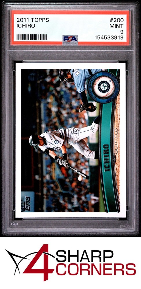 2011 Topps #200 Ichiro Suzuki Mariners Hof Psa 94SC is the hobby's first consignment choice on eBay!