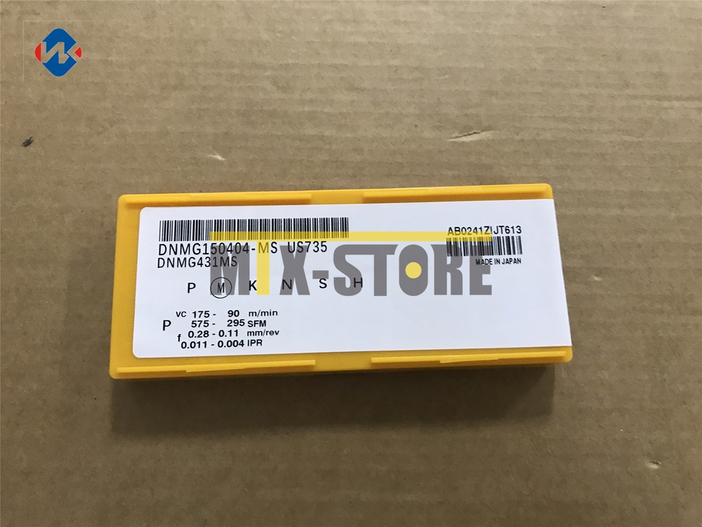 10PC/box New Mitsubishi CNC Blade DNMG150404-MS US735