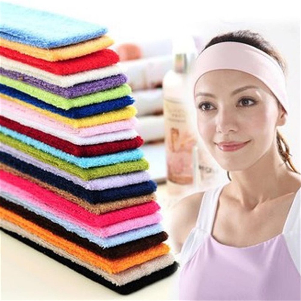Women's Breathable Yoga Headband – Sweat-Absorbing Sports Turban Hairband
