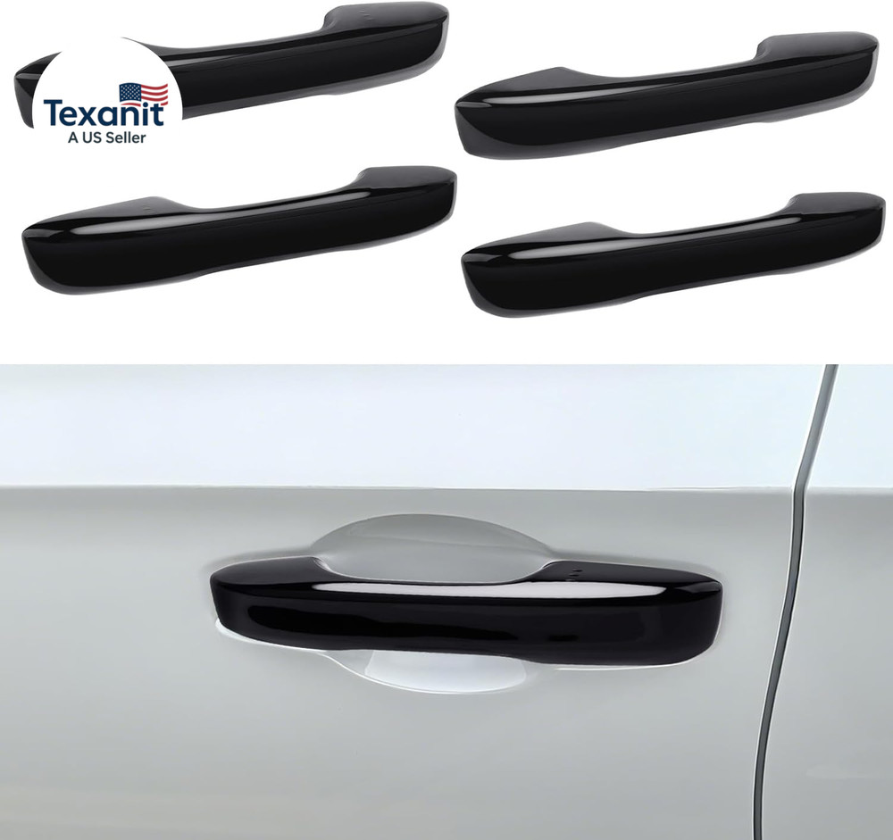 Door Handle Cover for Honda CRV HRV Accord 23-26, 4Pcs Door Handle Protector for