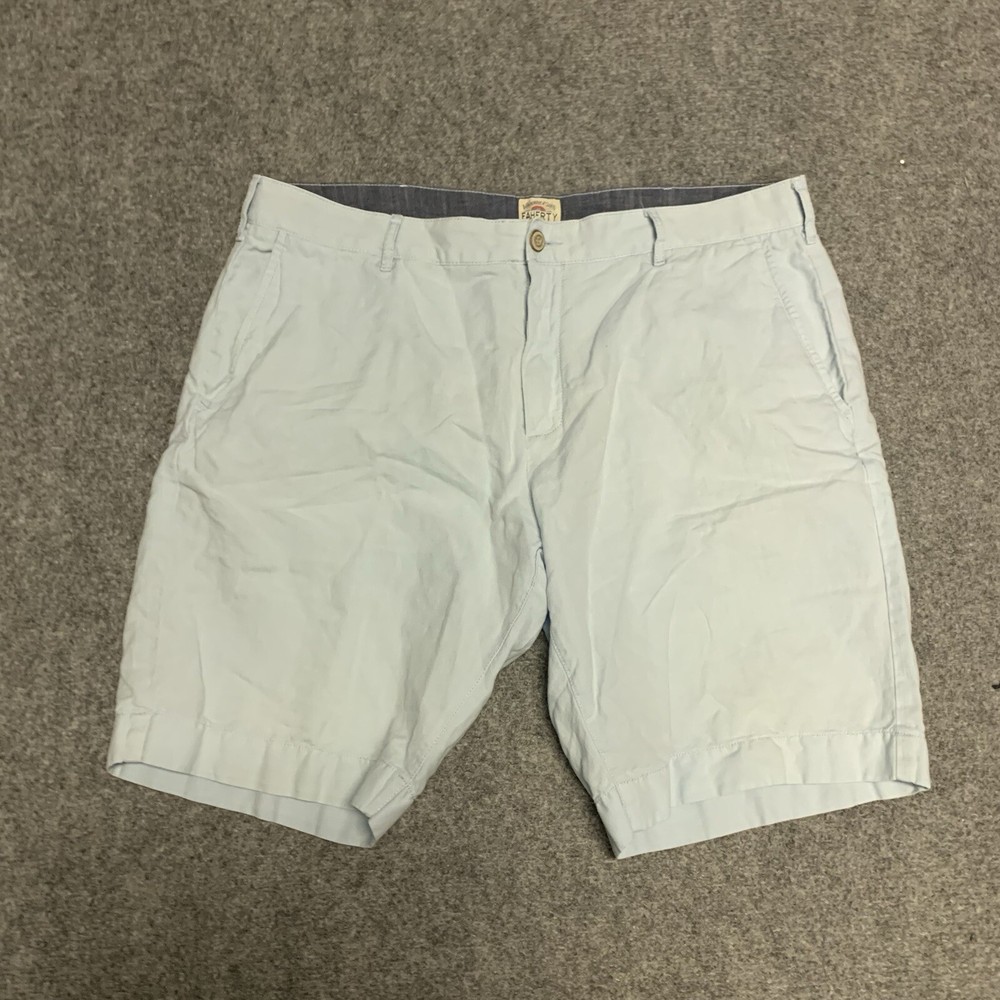Faherty Brand Cotton Linen Blend Shorts Men's Size 35 Chino