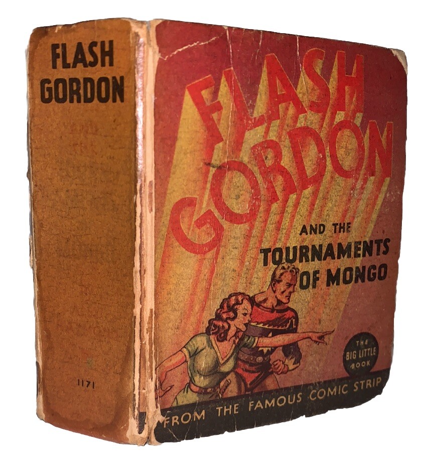 1935, 1st Ed, FLASH GORDON AND THE TOURNAMENTS OF MONGO, BIG LITTLE BOOK #1171