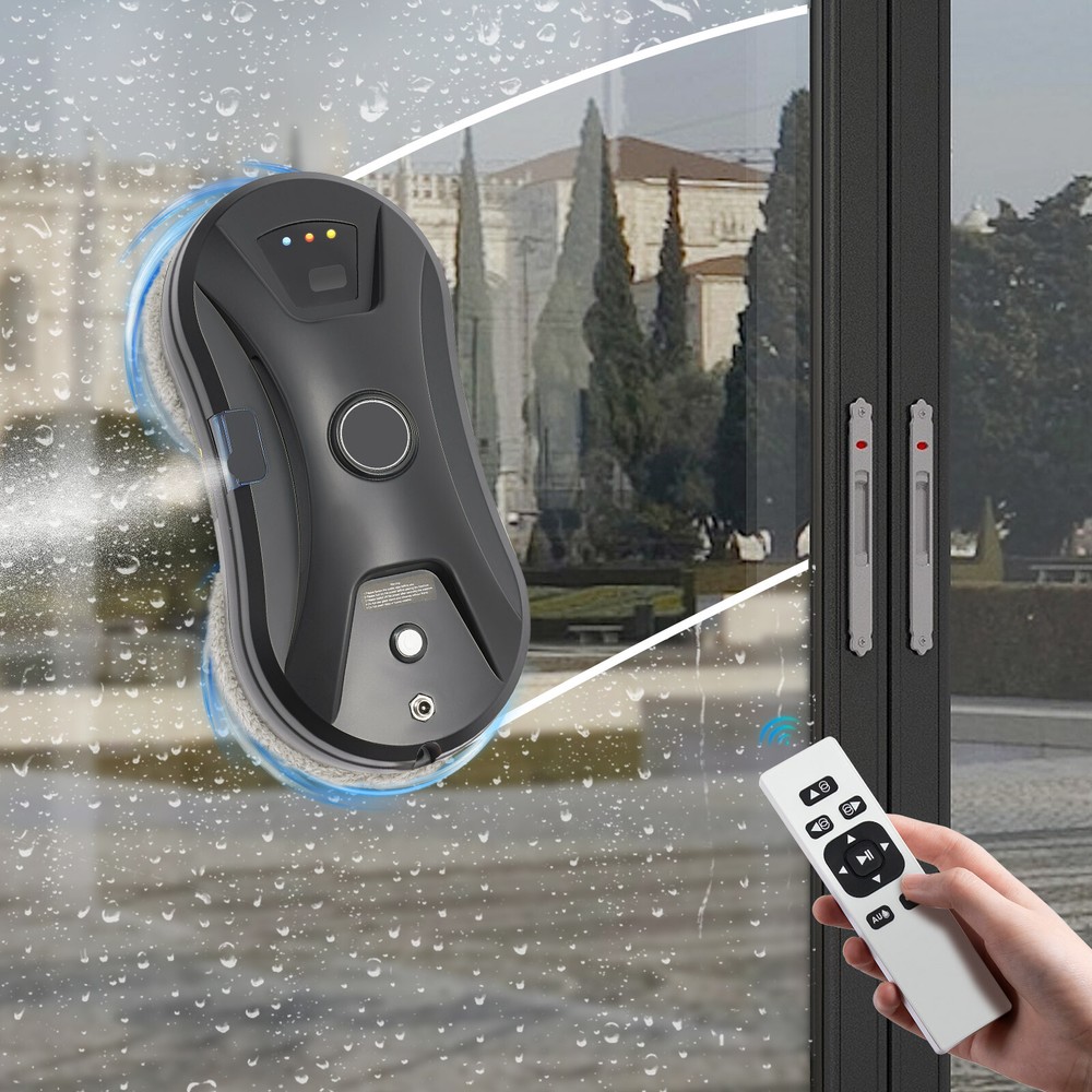 Smart Window Cleaning Robot 22000rpm 110V Glass Cleaner Machine