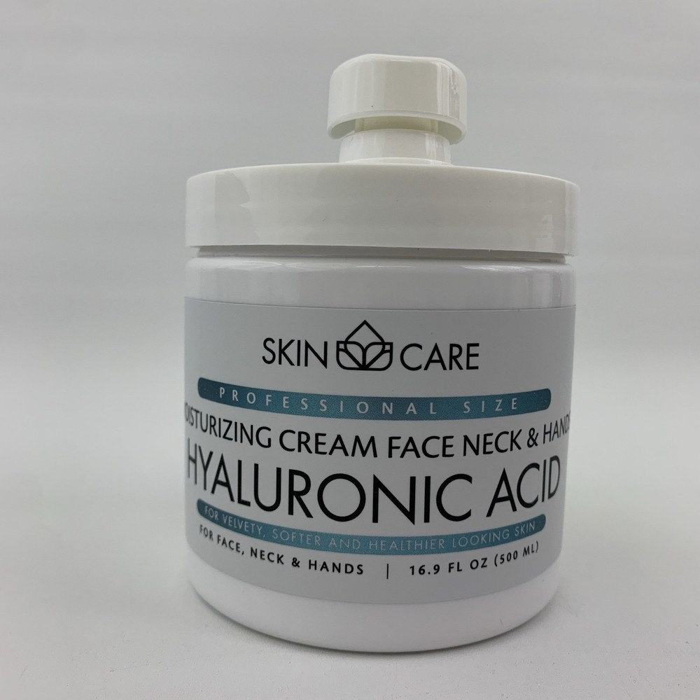 Crystal Line Health & Beauty 16.9 Oz Skin Care Hyaluronic Acid Moisture Cream