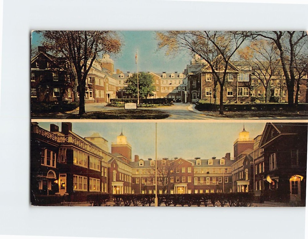 Postcard Plymouth Place Inc. LaGrange Park Illinois USA