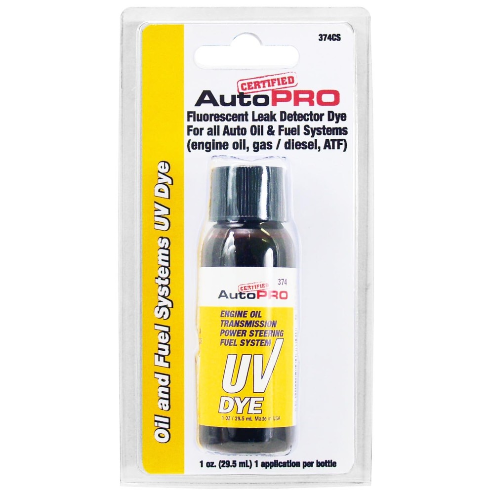 A/C Pro Certified Auto Pro Oil and Fuel System UV Dye Leak Detection for Cars &-image