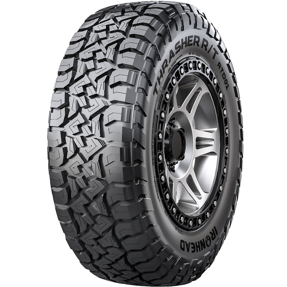 Tire Ironhead Thrasher R/T RTD01 LT 35X12.50R20 Load F 12 Ply RT Rugged Terrain