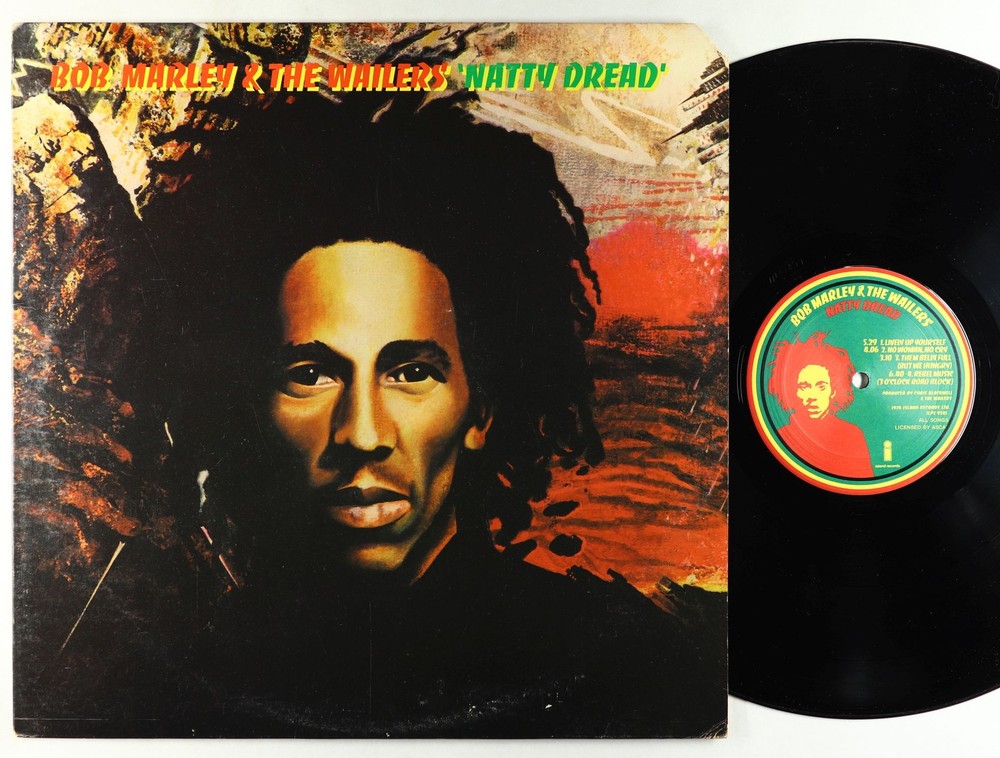 Bob Marley & The Wailers - Natty Dread LP - Island VG+