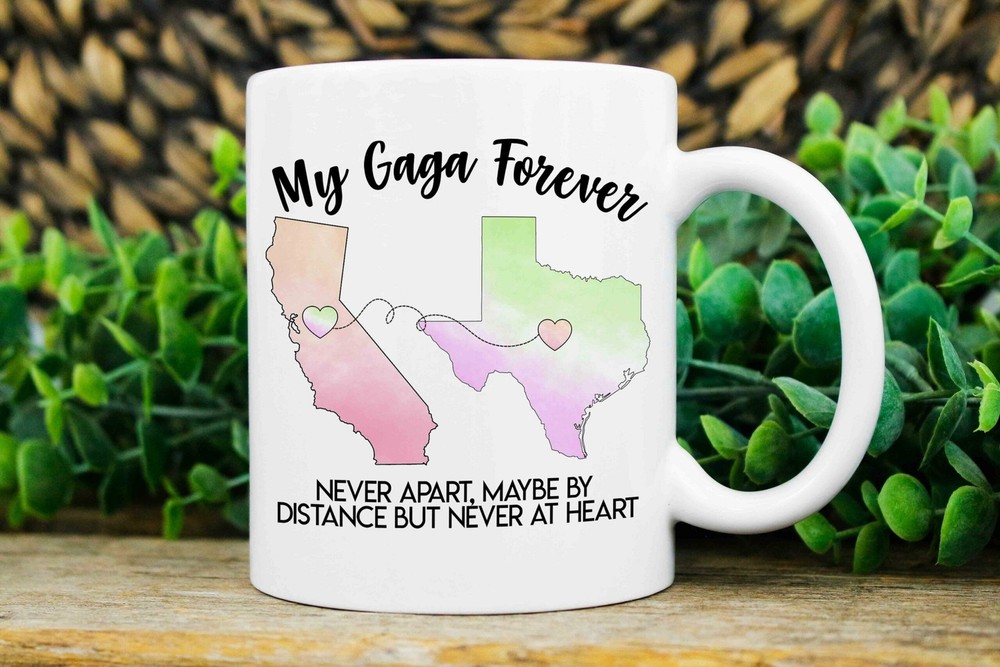 Long Distance Gaga Gift Moving States Mug For Gaga Moving Away Gift Custom Long
