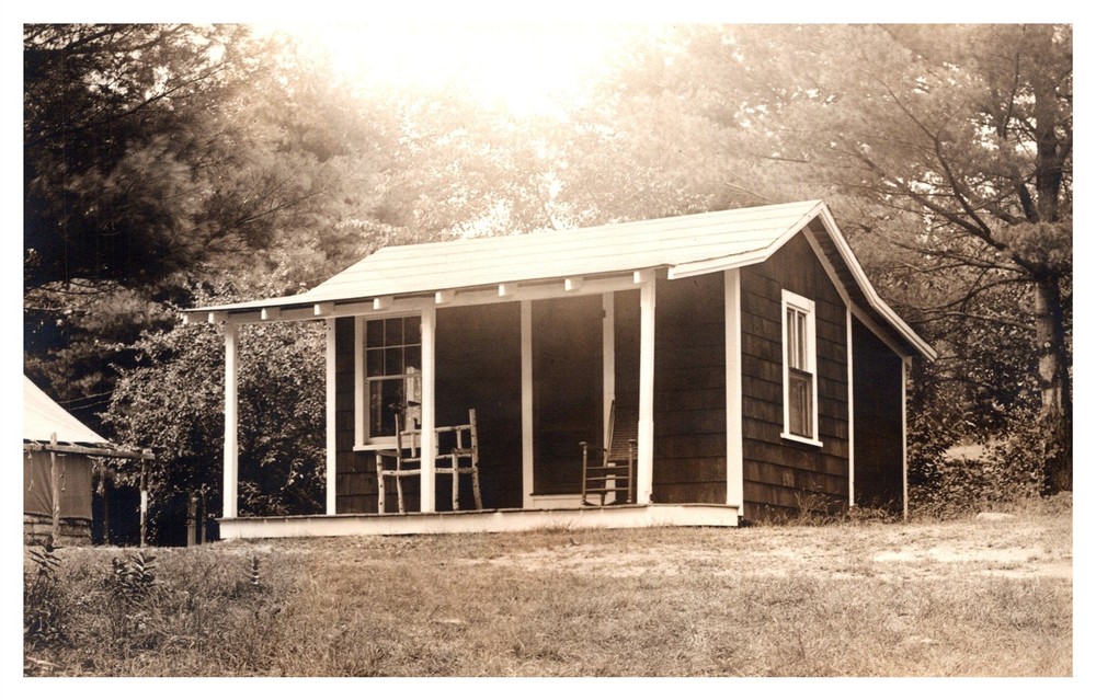 The Hub Chute Homestead & Camps Naples ME C1920s Postcard AH2