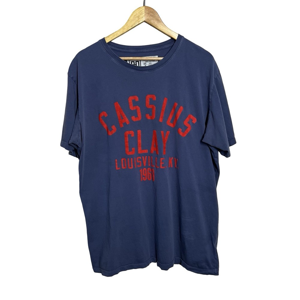 Roots of Fight Cassius Clay T Shirt Mens 2XL Louisville KY 1960 Boxing Graphic