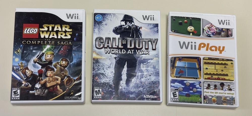 Wii Game Lot: Tested and Working