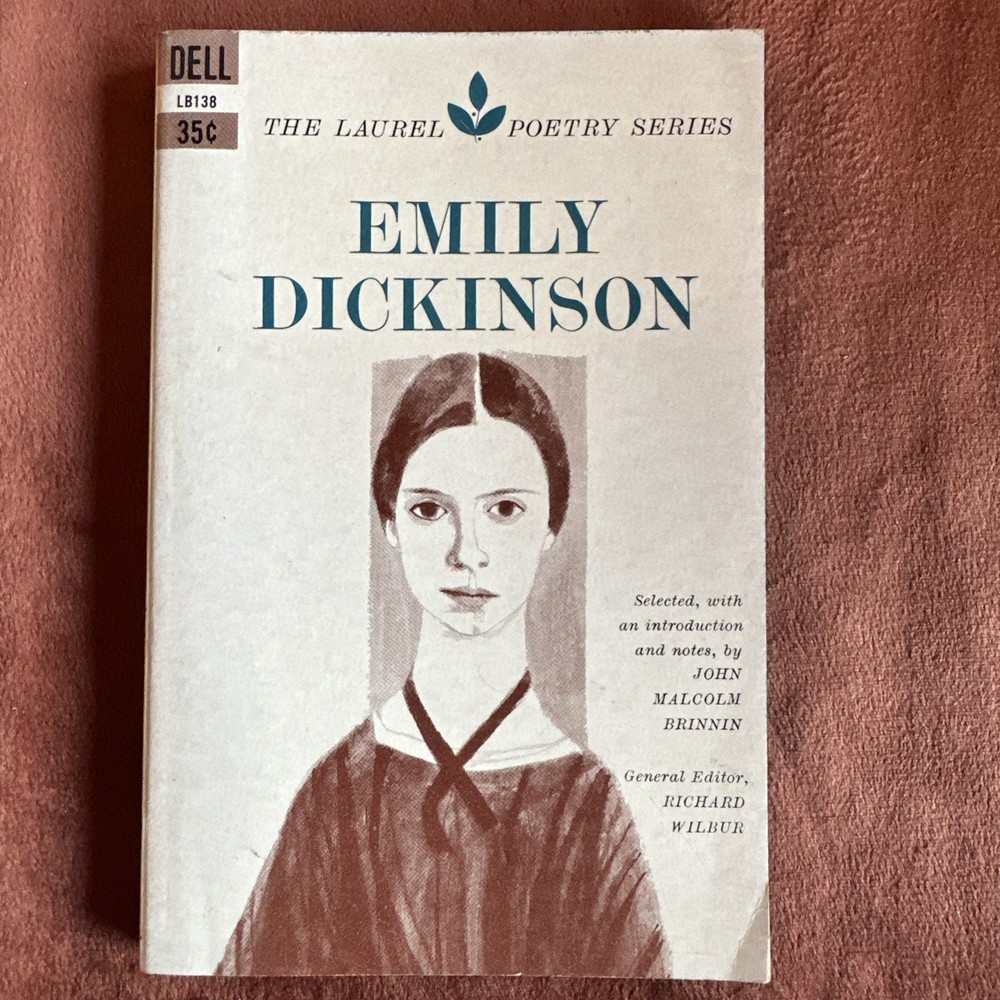 1960 1st Printing-EMILY DICKINSON Laurel Poetry Series Dell Paperback Poems