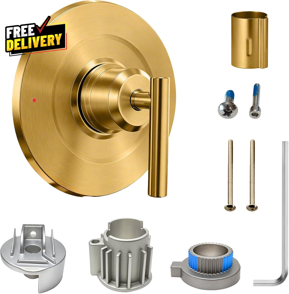 Shower Trim Kit for Moen T2901 Gibson 2510 2520 2570 2590 Brushed Gold