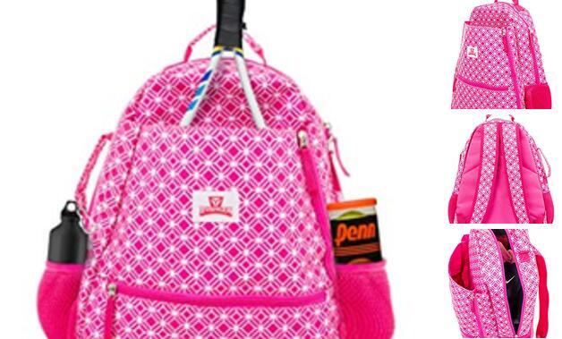 Tennis Racket Backpack for Women – Lightweight Tennis Bag Stores 2 Rackets,