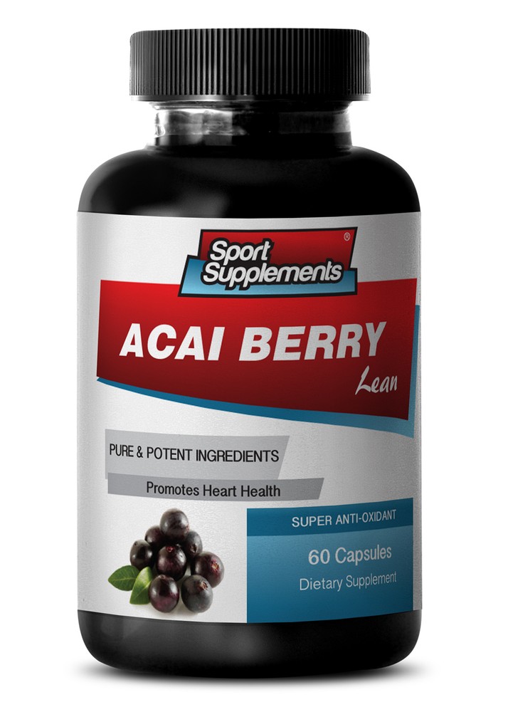 Suppress Appetite - Acai Berry Lean 550mg - Pure Acai Berry Fruit Extract 1B