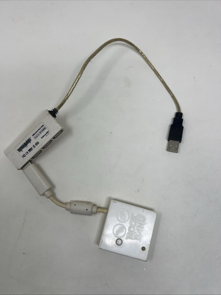 Rock Band Accessories Lot, Stratocaster, USB, WGTSELEA1B, VP-H209B, dongle PS C
