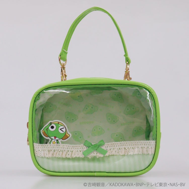 Keroro Gunso Sgt. Frog Clear Display Pouch Case Bag Japan Limited