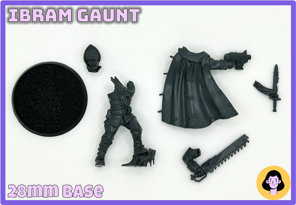 Colonel-Commissar Ibram Gaunt - Gaunt's Ghosts - Free P&P
