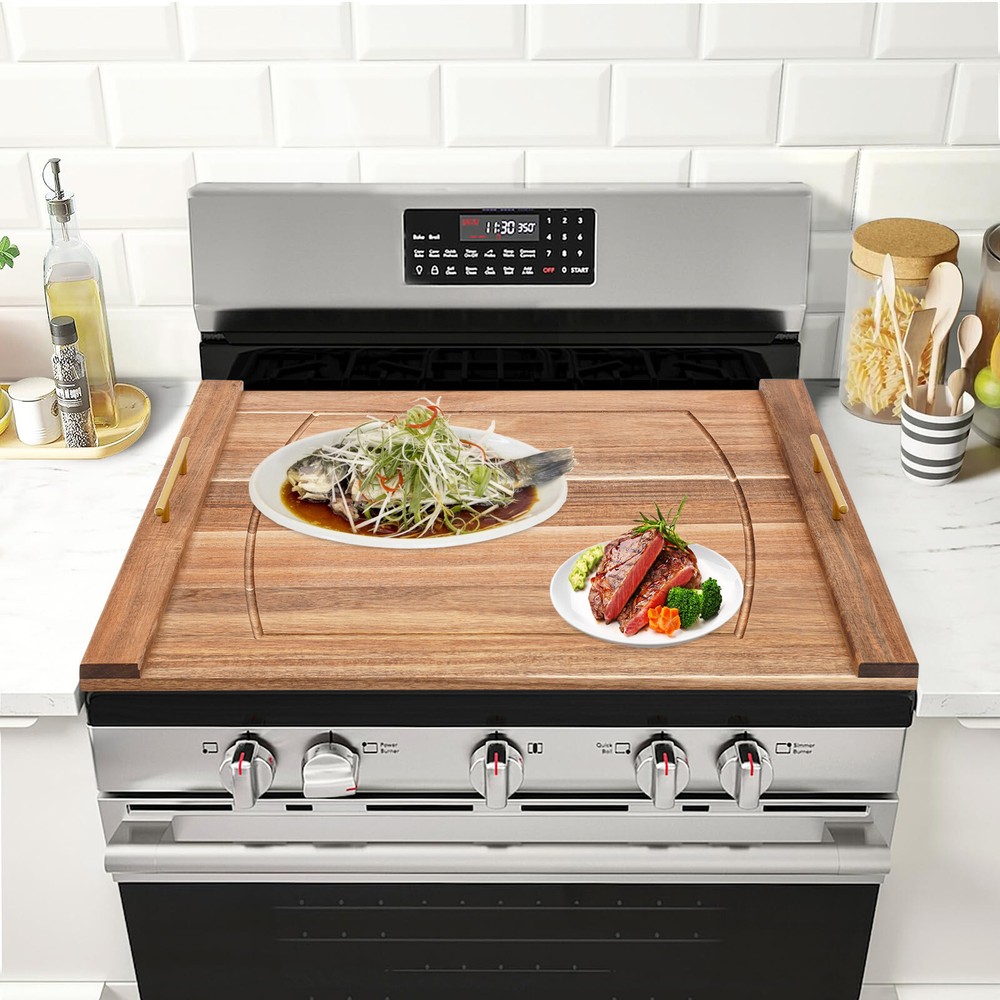 30x22 Gas Stove Burner Cover Protector Tray for Meal Prep