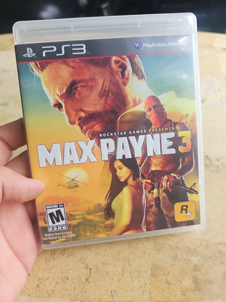 Max Payne 3 (Sony PlayStation 3, 2012)PS3 Game