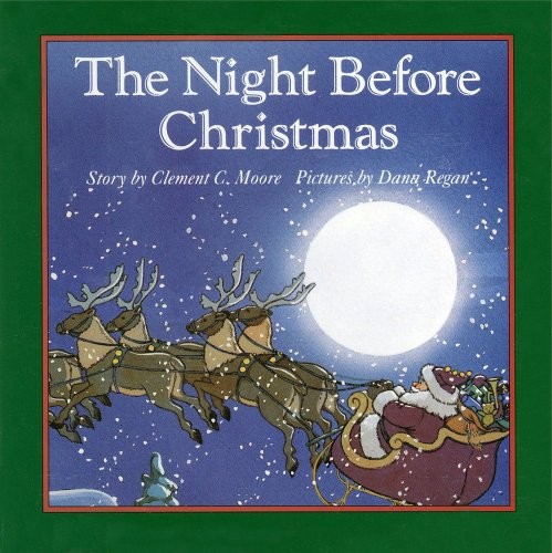 The Night Before Christmas Board Bo..., Moore, Clement