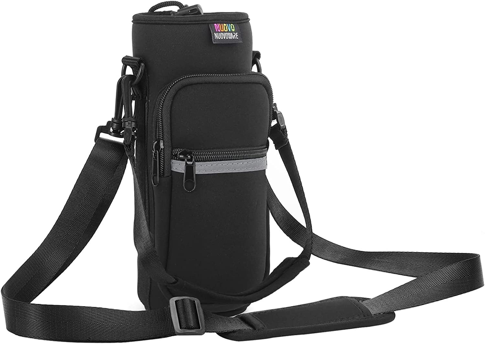 Water Bottle Carrier Bag, 25Oz/32Oz Bottle Pouch Holder, Adjustable Shoulder Han