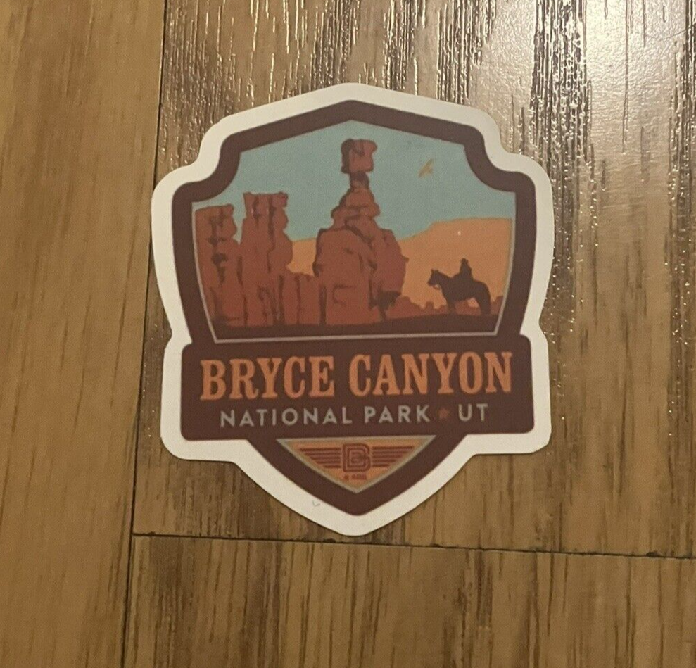 BRYCE NATIONAL PARK UT STICKER 1 PC WATERBOTTLE LAPTOP SCRAPBOOKING NOTEBOOK
