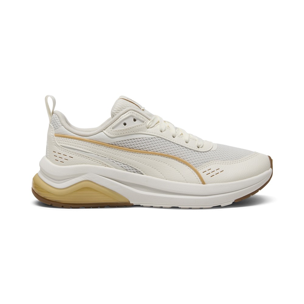 PUMA Amplifier Retro Lace Up  Womens Off White Sneakers Casual Shoes 40304011