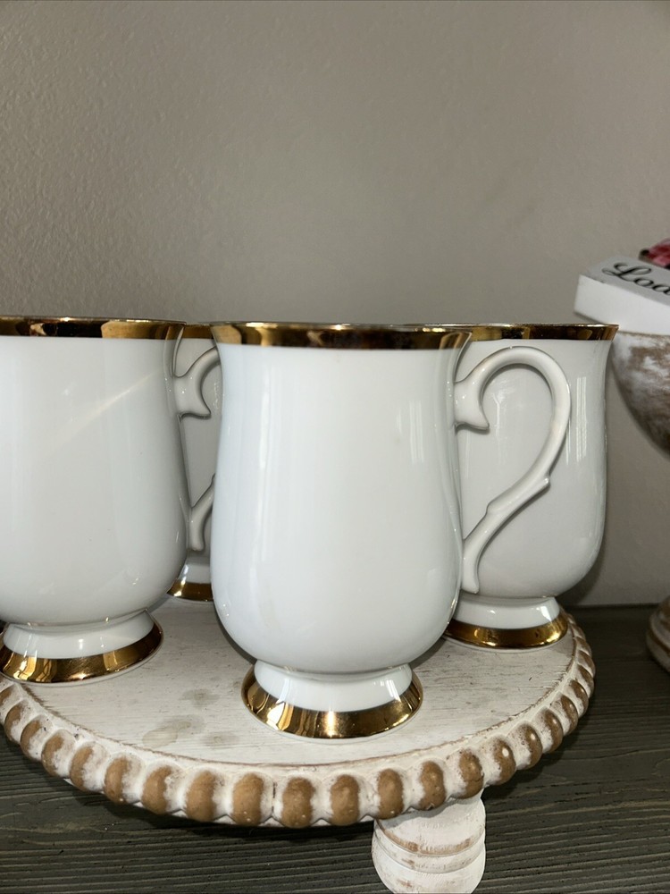 Taza de café vintage Lido de Sheffield TAZA CON PATAS DE PORCELANA FINA, Japón, descontinuada