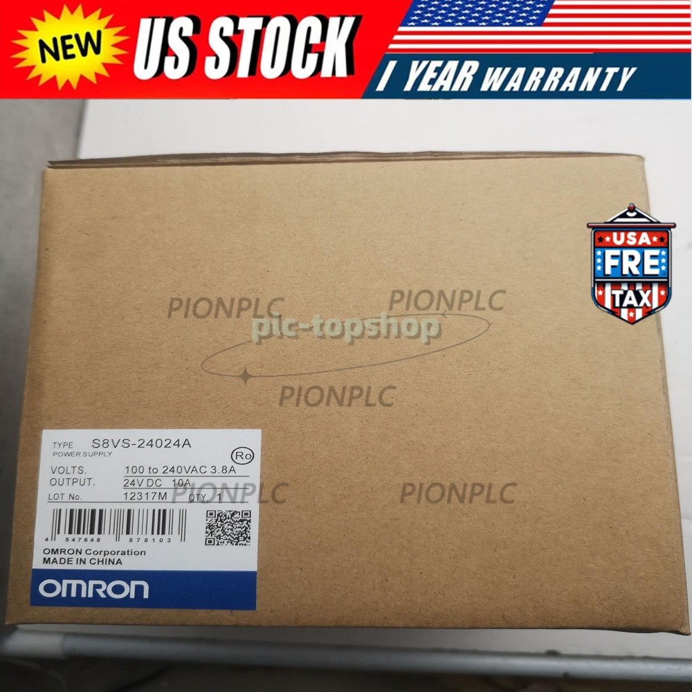 1Pcs New Omron Switching Power Supplies S8Vs-24024A S8Vs24024A Plc