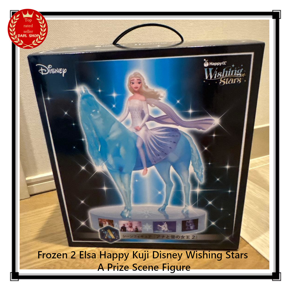 Frozen 2 Elsa Happy Kuji Disney Wishing Stars A Prize Scene Figure Japan NEW
