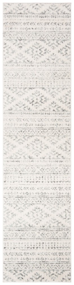 SAFAVIEH Tulum Lakisha Ivory Grey Oriental Runner Rug 2x13