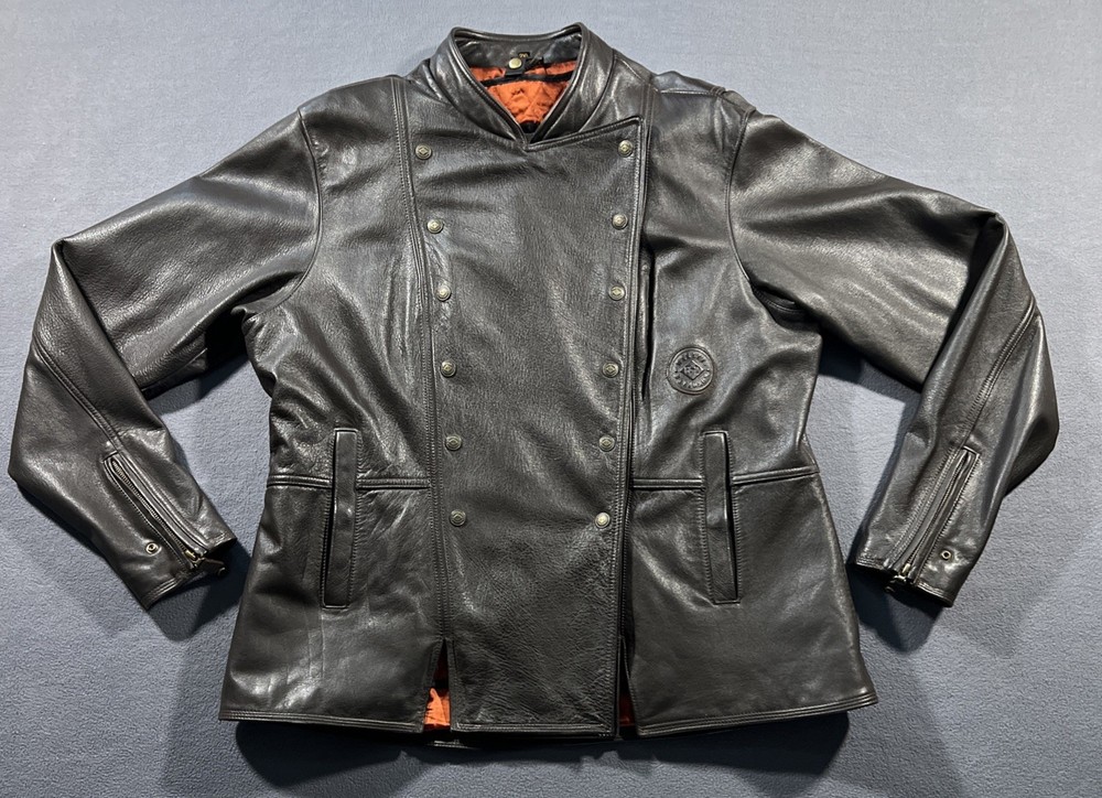 Harley Davidson Riding Jacket & Vest Women’s 2XL Brown Leather Angel Wings Logo
