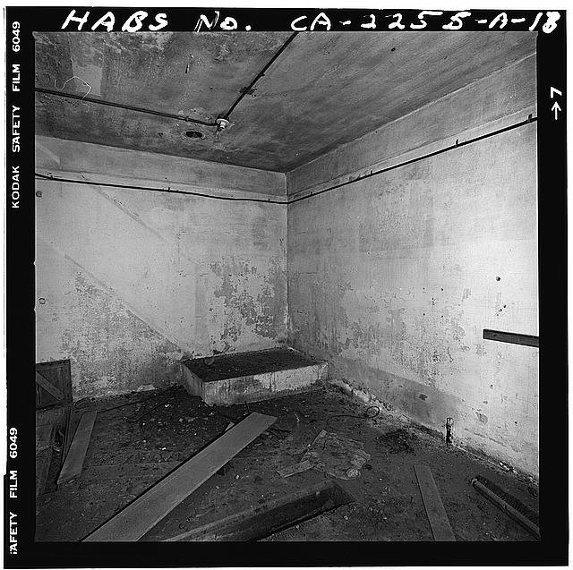 Fort Rosecrans Point Loma San Diego CA 1900s Mining Casemate Engine Room
