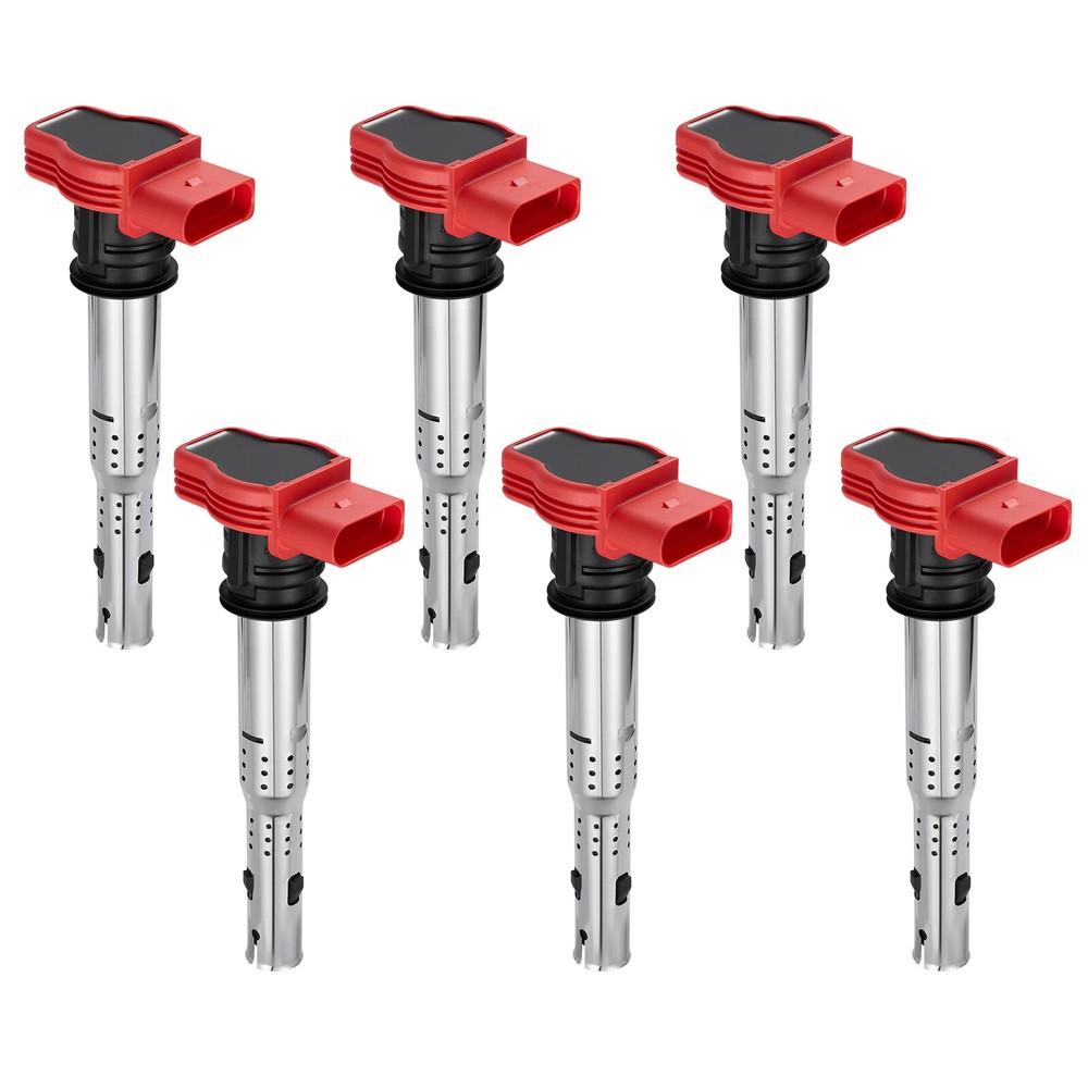 6PCS Ignition Coil Pack UF529 for 2012-2013 Audi A7 Quattro V6 3.0L
