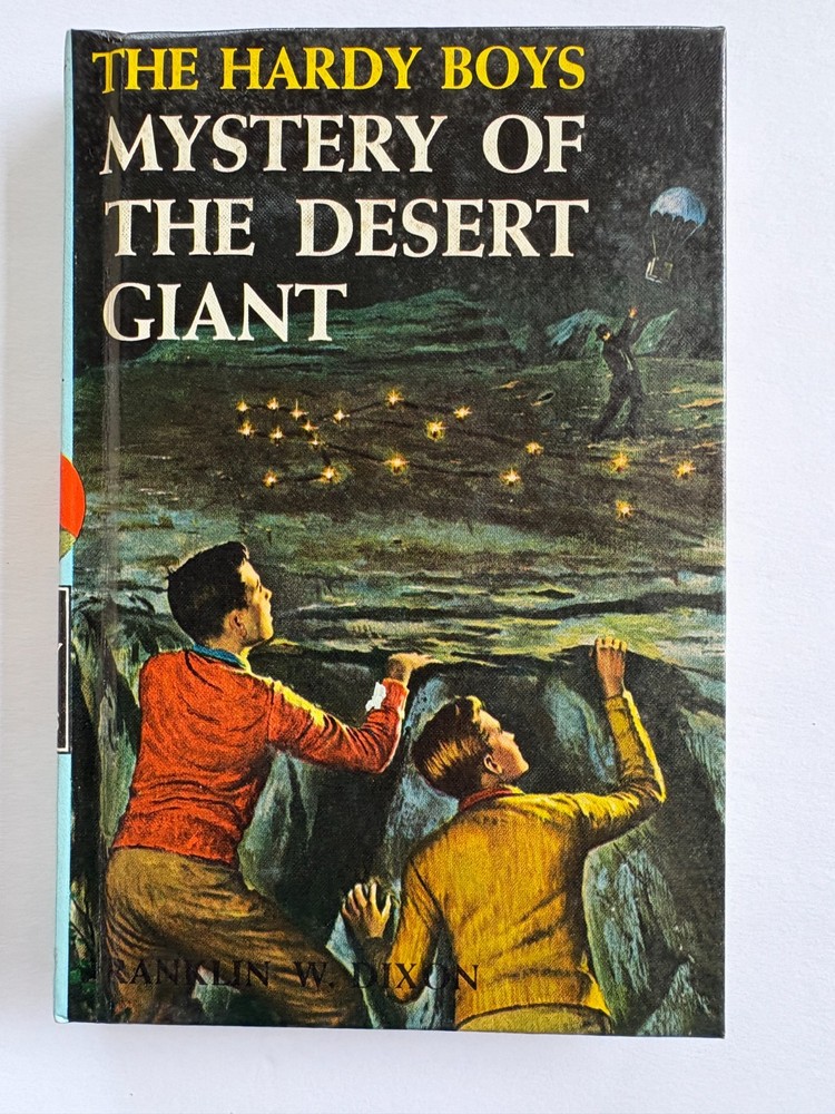 Hardy Boys #40 Mystery of the Desert Giant Franklin W Dixon PC Library Edition