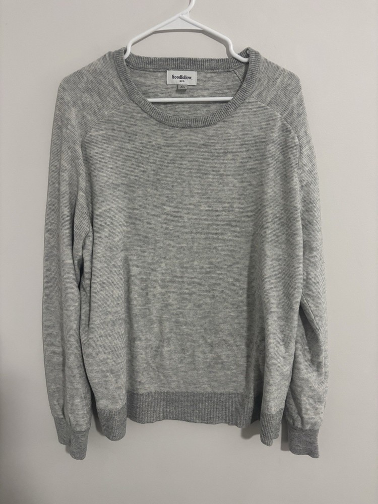Goodfellow Men’s Sweater Gray Size XL Pullover