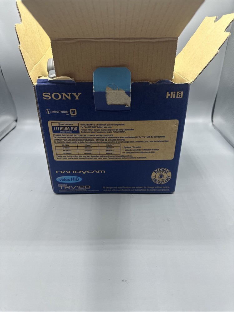 Sony Handycam CCD-TRV128 Hi-8 Analog Camcorder