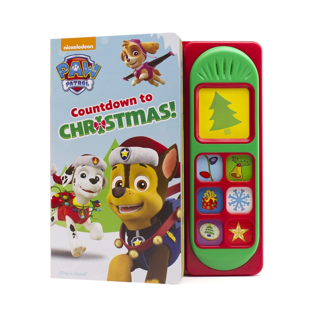 Nickelodeon Paw Patrol - Countdown to Christmas Sound Book - PI Kids (Play-A...
