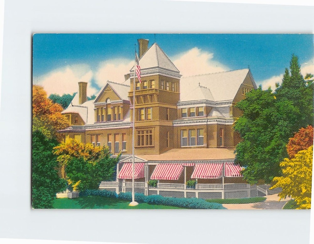 Postcard Governor's Mansion Albany NY