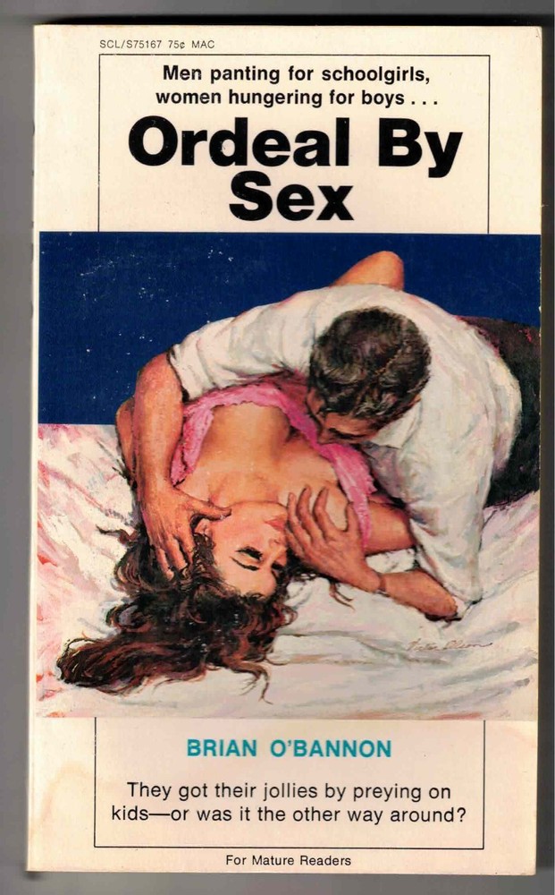 Ordeal By Sex 1970 Vintage Sleaze Paperback Fn/Vfn!