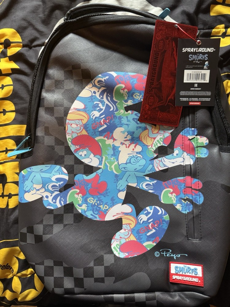 Sprayground Smurfs Within Limited Edition Backpack