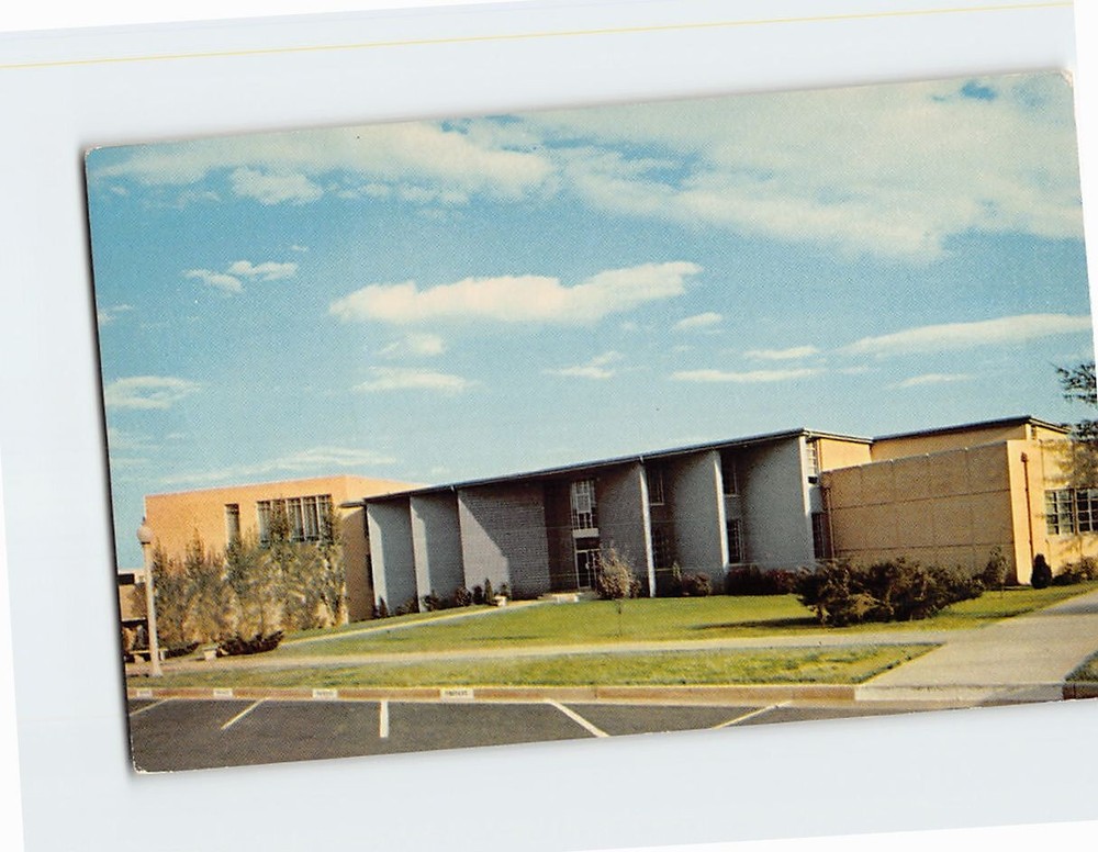 Postcard Fine Arts Building Bob Jones University Greenville South Carolina