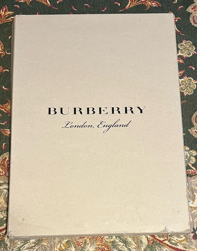Very RARE SEALED Burberry The Cape Reimagined HC Coffee Table Book W/ Box 2017