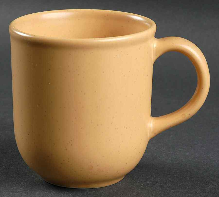 Pfaltzgraff Acadia Wheat Gold Mug 16 oz Stoneware Coffee Cup-image