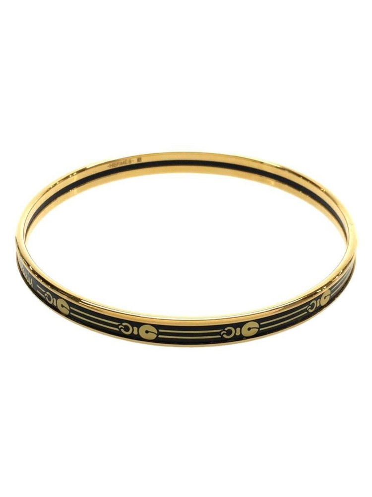 Hermes Bangle/-/Gld/Women'S/Fantasy Of Stirrup/Enamel Bracelet 2722